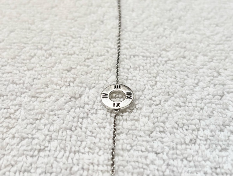 【近全新品】Tiffany & Co. 蒂芙尼 Atlas 系列 S925 純銀手鍊|9.99成新|附原包裝-1
