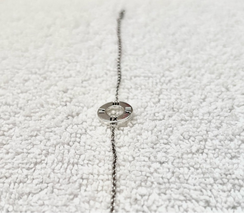 【近全新品】Tiffany & Co. 蒂芙尼 Atlas 系列 S925 純銀手鍊|9.99成新|附原包裝-2