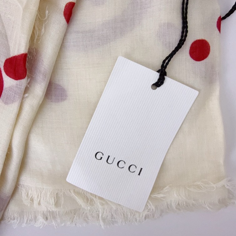 Gucci 古驰 logo 丝巾-2