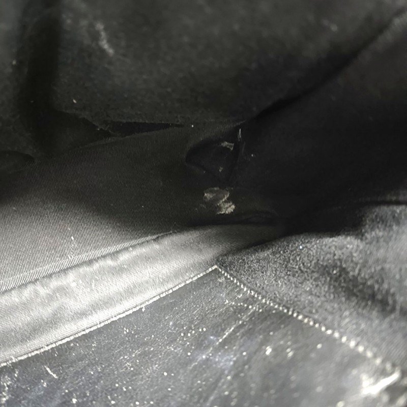 YSL NIKI 黑色油蠟皮中號 肩背包-12