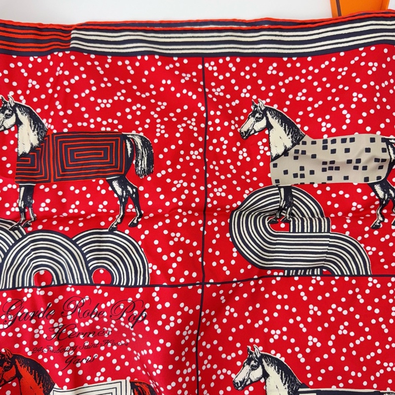 Hermes愛馬仕絲巾 90*90-2