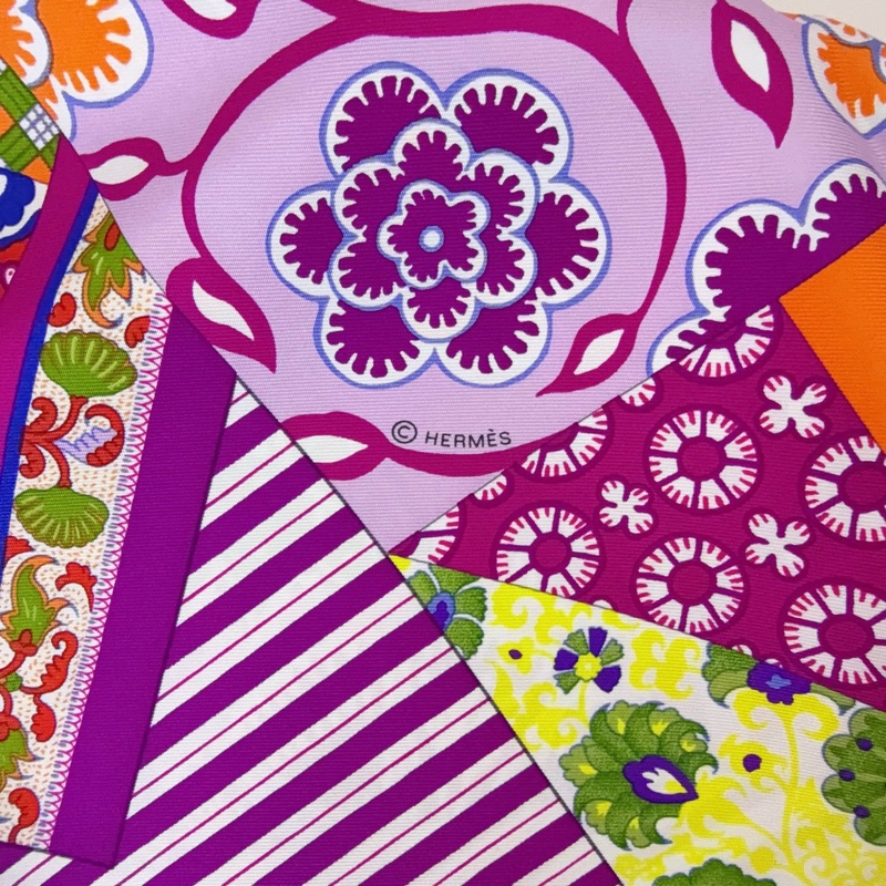 Hermes愛馬仕絲巾 90*90-6