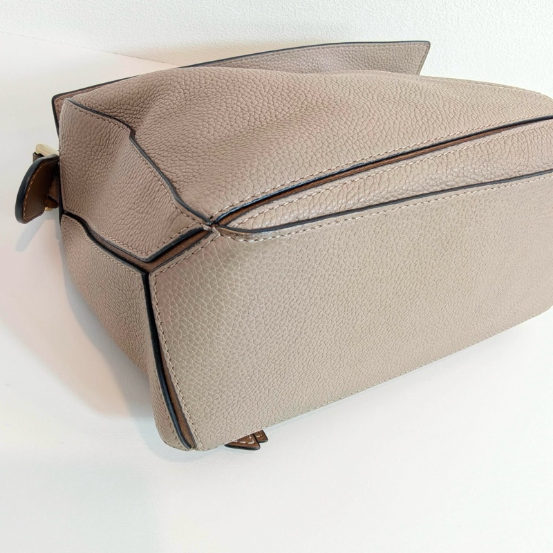 羅意威loewe puzzle 幾何包 小號 卡其色牛皮-20