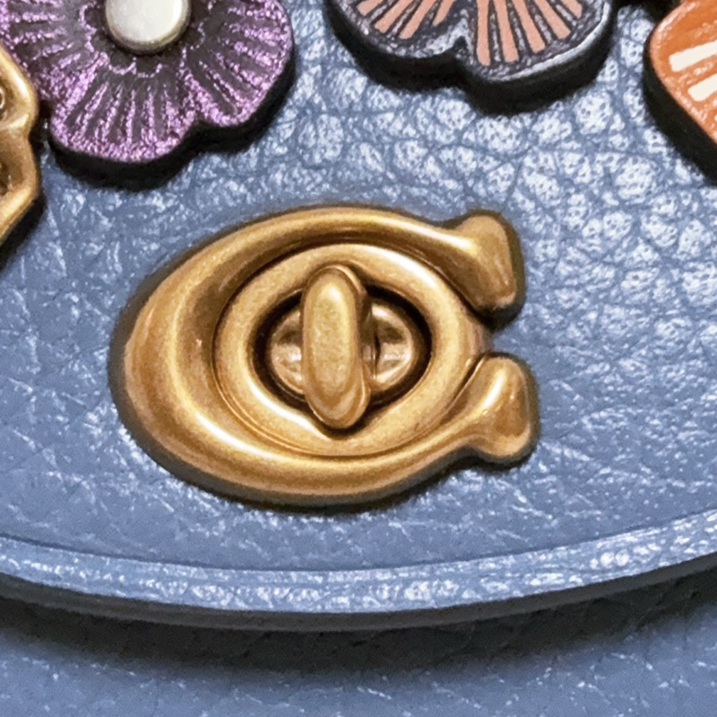 《特殊款此平台只有這一個》Coach立體山茶花零錢包 卡包-20