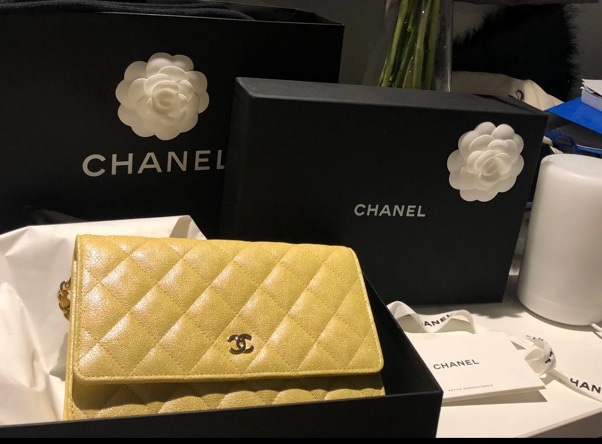 Chanel woc 珠光黃-0