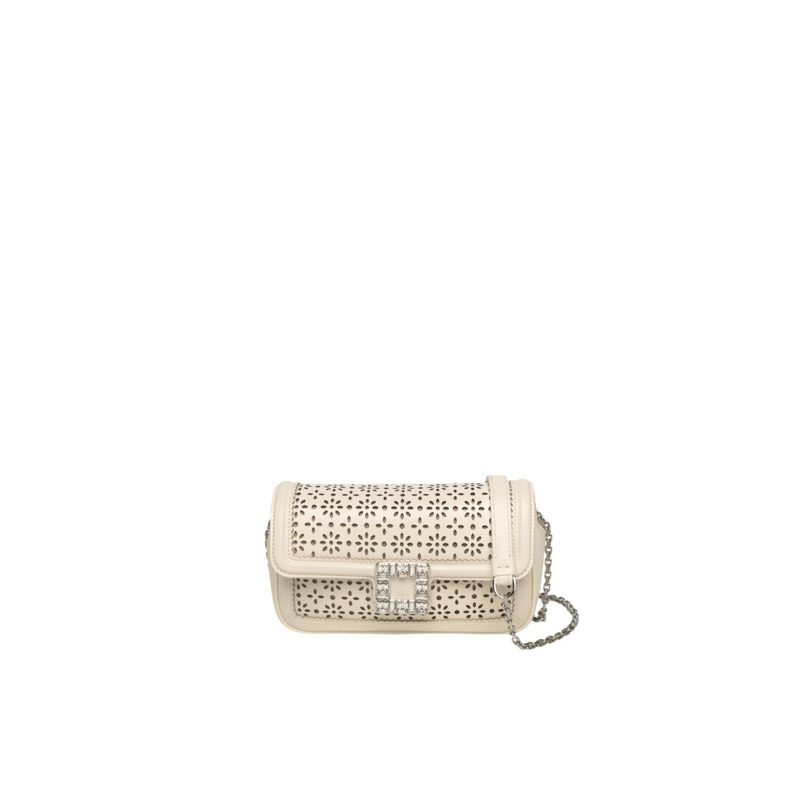 Jeu De Fille Clutch In Leather 鏈條袋/斜揹袋-0