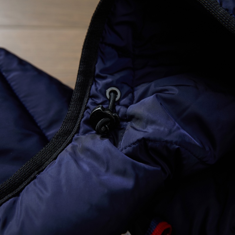 ❤️ MONCLER 深藍色 修身版型 羽絨外套-6