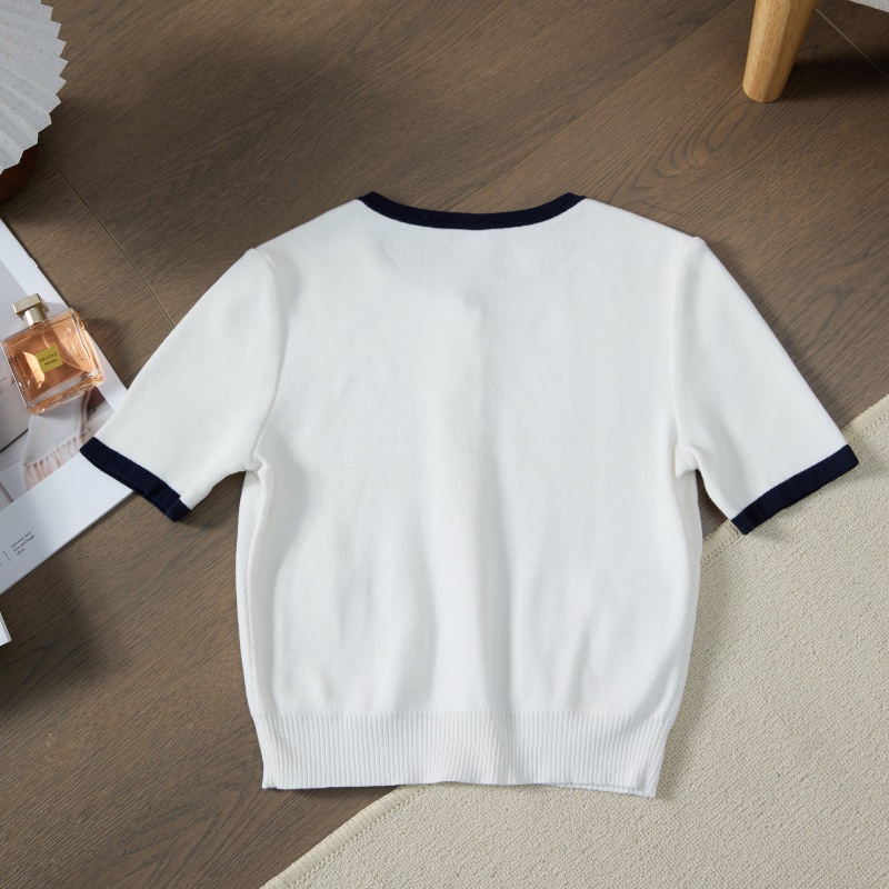 ❤️ MIU MIU 千金風 精美釦子 白色上衣-9