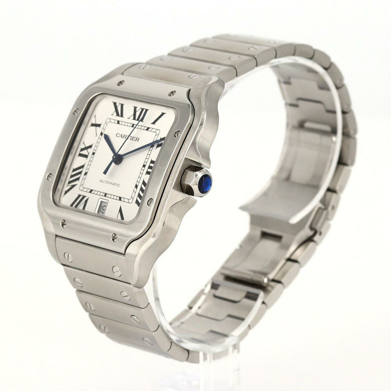 卡地亞 Santos de LM WSSA0018 不鏽鋼自動腕錶-1