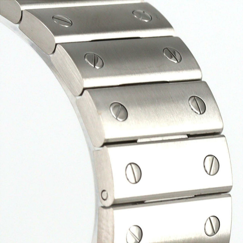 卡地亞 Santos de LM WSSA0018 不鏽鋼自動腕錶-4