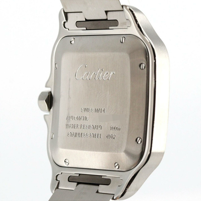 卡地亞 Santos de LM WSSA0018 不鏽鋼自動腕錶-5
