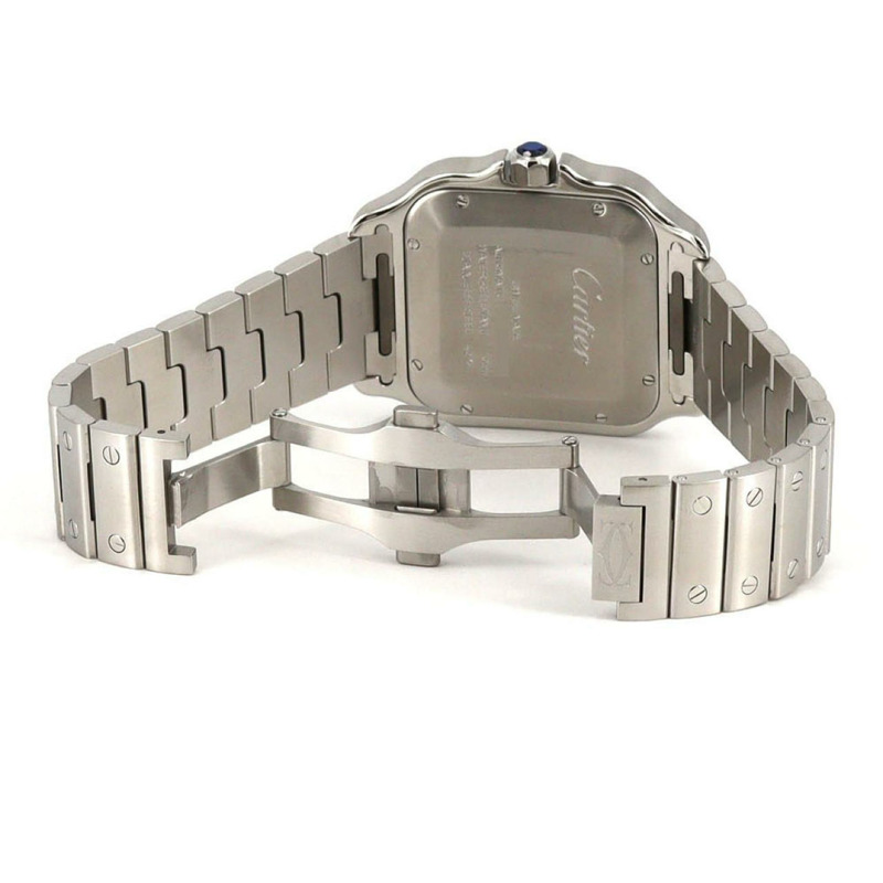 卡地亞 Santos de LM WSSA0018 不鏽鋼自動腕錶-6