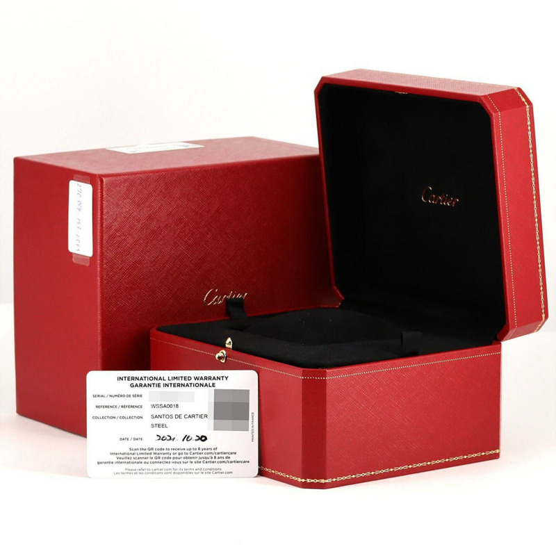 卡地亞 Santos de LM WSSA0018 不鏽鋼自動腕錶-7