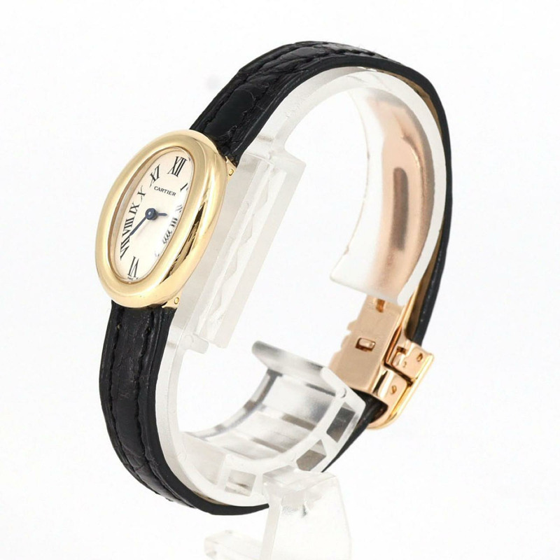 卡地亞迷你 Baignoire YG W1510956 石英錶-3