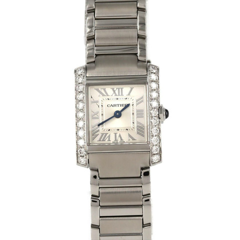 卡地亞 Tank Française SM D W4TA0020 不鏽鋼石英錶