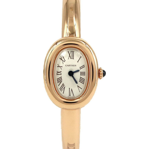 卡地亞迷你 Baignoire PG，16號 WGBA0020 PG/RG 石英腕錶