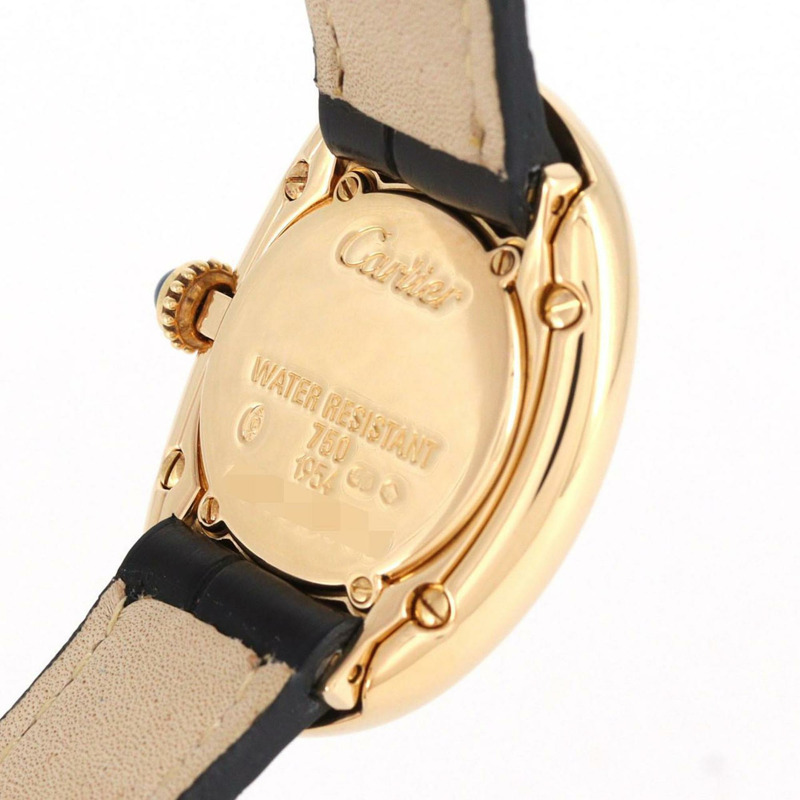 卡地亞 Baignoire YG W1506056 石英錶-6