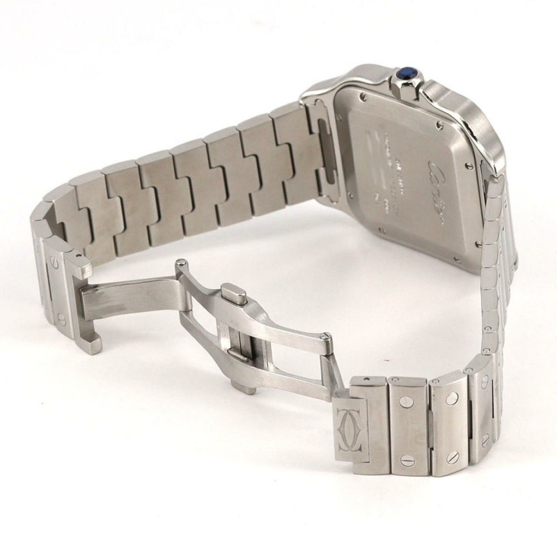 卡地亞 Santos de LM WSSA0018 不鏽鋼自動腕錶-5