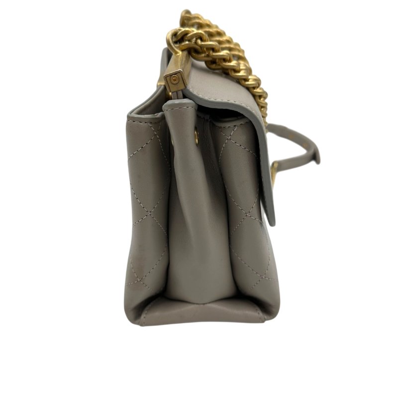 【美收精品】CHANEL 灰色康朋鏈條肩背包 C-４【隔月月中將轉賣至日本 上架期限30天】-8