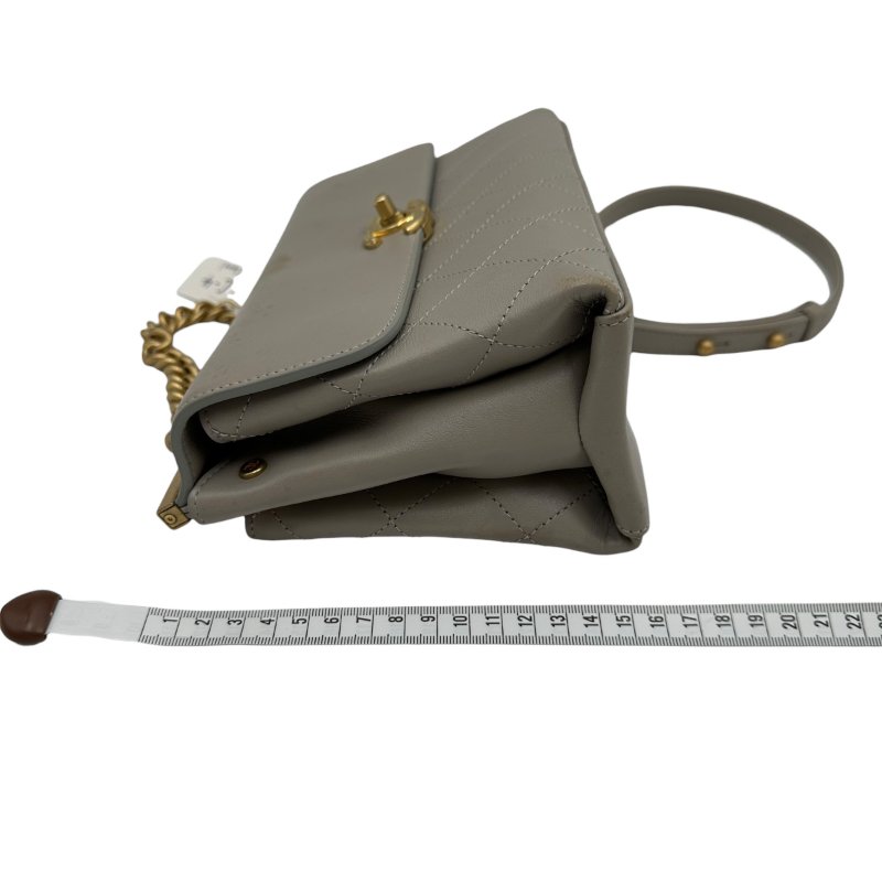 【美收精品】CHANEL 灰色康朋鏈條肩背包 C-４【隔月月中將轉賣至日本 上架期限30天】-16