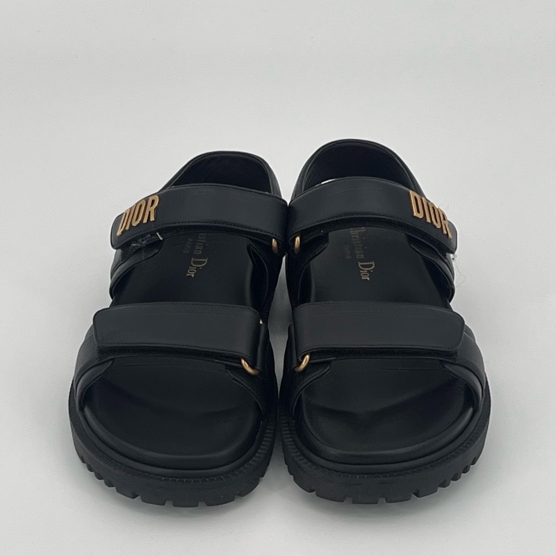 98新 Dior迪奧 魔術貼涼鞋 37.5碼-3
