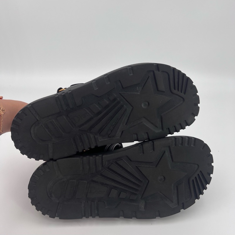 98新 Dior迪奧 魔術貼涼鞋 37.5碼-4