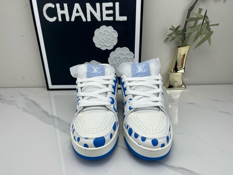 Louis vuitton路易威登 lv trainer草間彌生聯名 37.5碼 未使用過 成色如圖/jm01575。-1