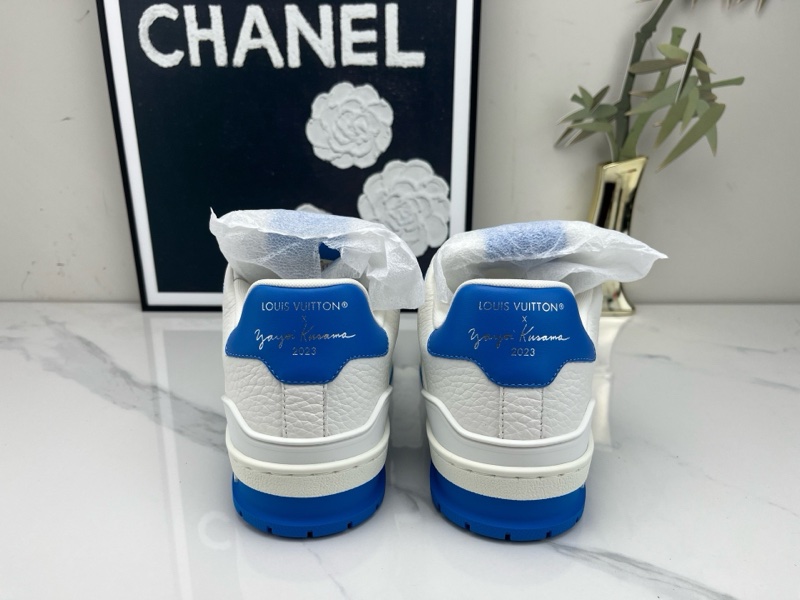 Louis vuitton路易威登 lv trainer草間彌生聯名 37.5碼 未使用過 成色如圖/jm01575。-2