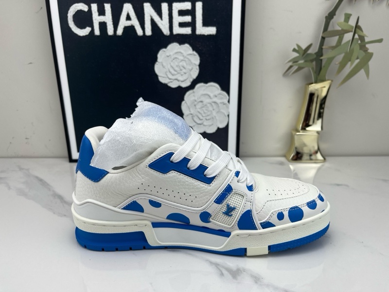 Louis vuitton路易威登 lv trainer草間彌生聯名 37.5碼 未使用過 成色如圖/jm01575。-4