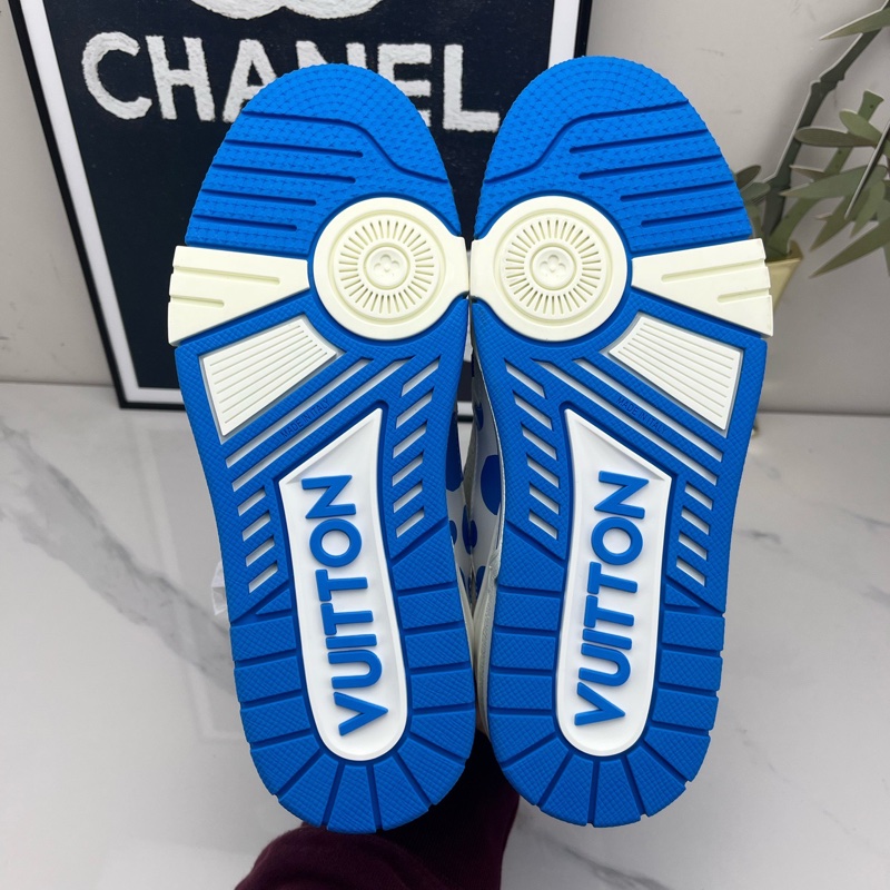 Louis vuitton路易威登 lv trainer草間彌生聯名 37.5碼 未使用過 成色如圖/jm01575。-9