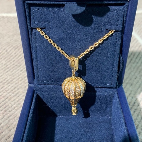 Louis Vuitton 路易威登 Travel Charms 系列 Hot Air Balloon（熱氣球）垂墜，限量不撞款，克重 35 克，配件盒子