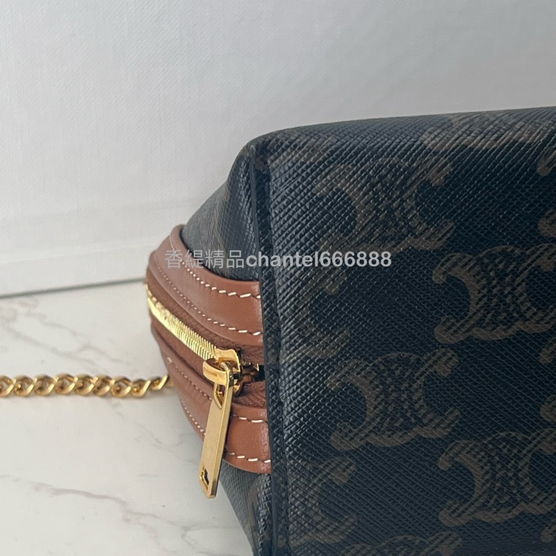 💗香緹國際精品💗 Celine 鏈袋化妝包 極新-5