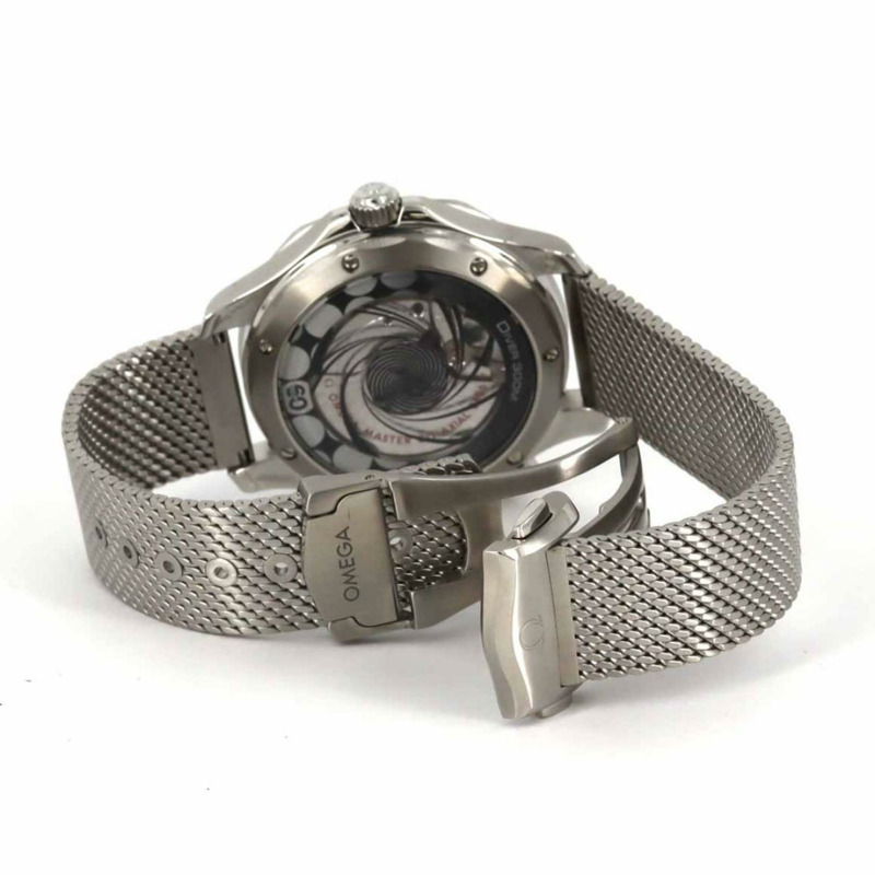 歐米茄海馬系列300公尺潛水錶，邦德60週年紀念款 210.30.42.20.03.002，不鏽鋼自動腕錶-5