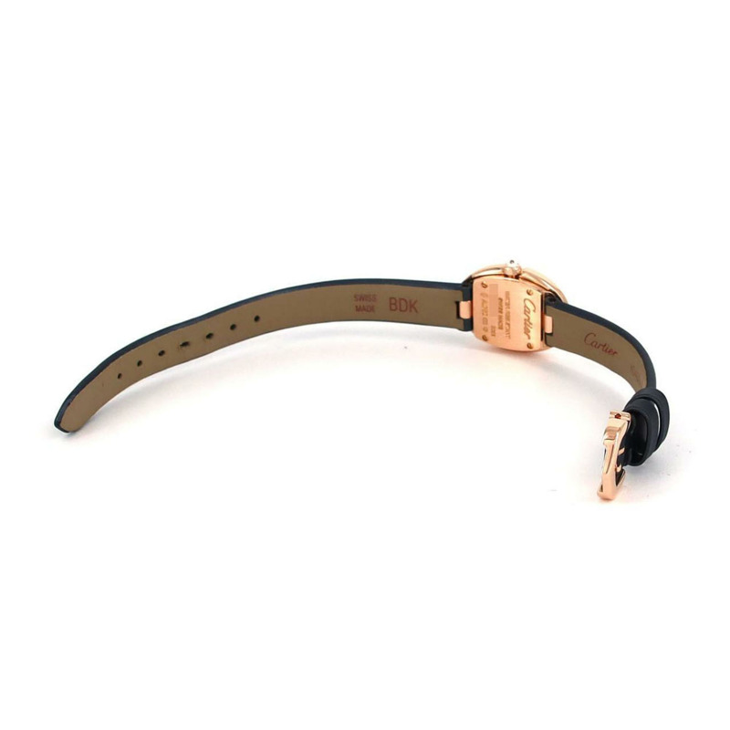 卡地亞迷你 Baignoire PG D WB520028 PG/RG 石英錶-8