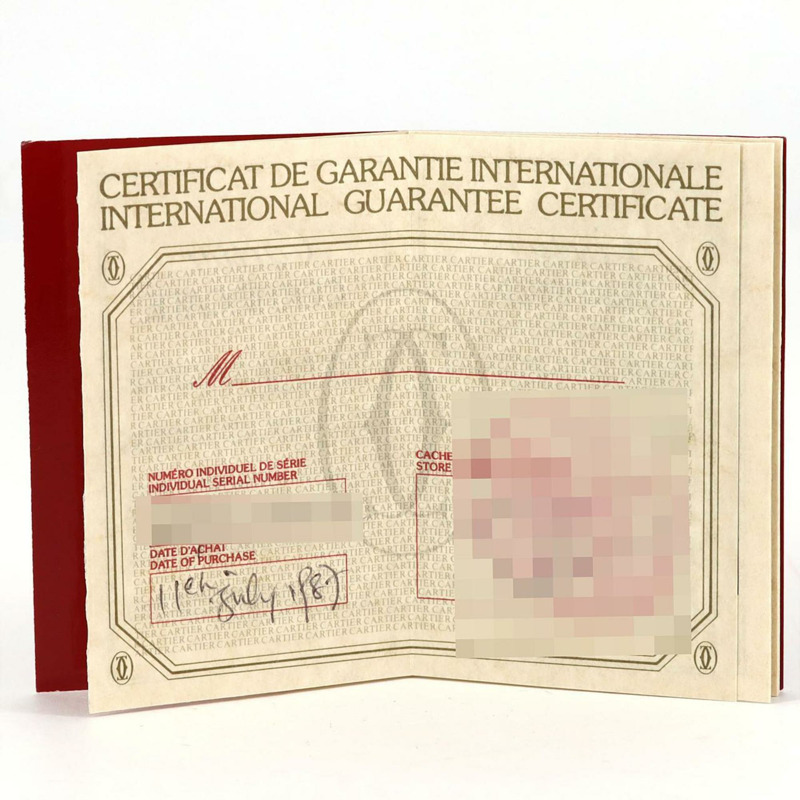 卡地亞 Santos Galbe SM YG D WM2001AA 石英錶-8