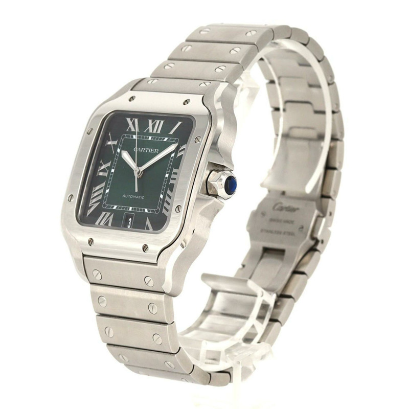 卡地亞 Santos de LM WSSA0062 不鏽鋼自動腕錶-1