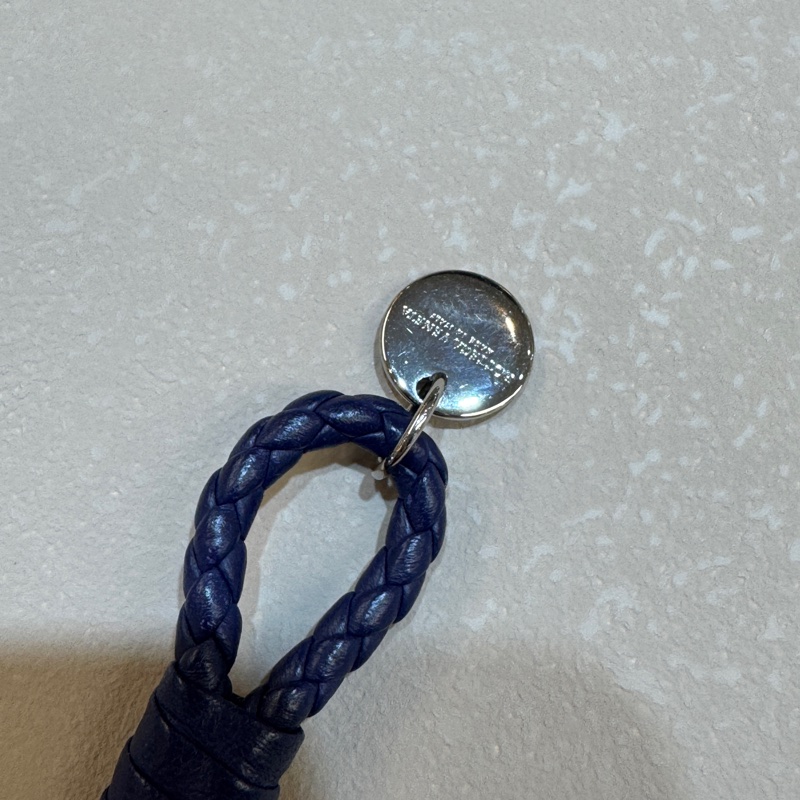 BV紫色編織雙環手環-5