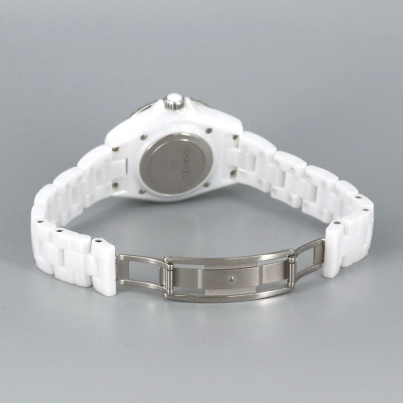 香奈兒 J12 33毫米陶瓷12P腕錶 H5704 石英-6