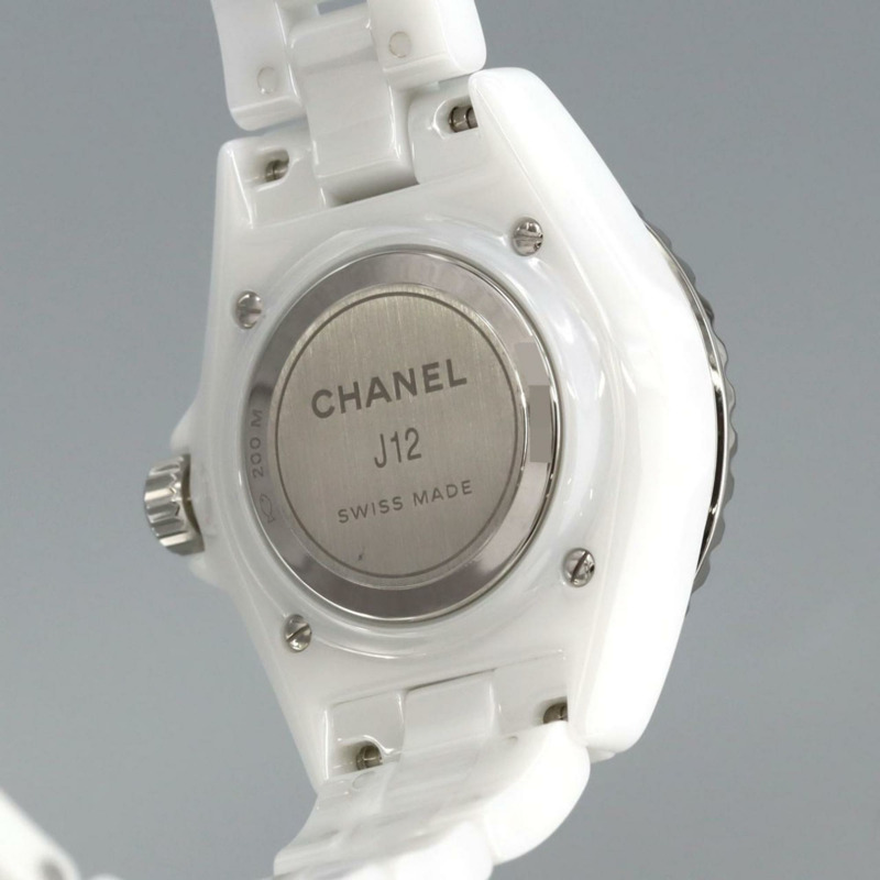 香奈兒 J12 33毫米陶瓷12P腕錶 H5704 石英-7