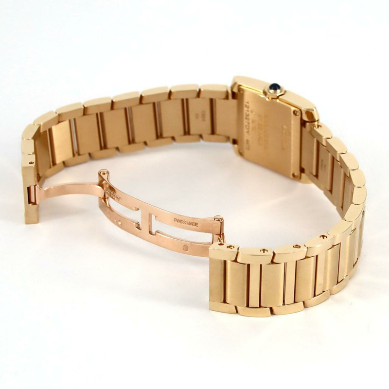 卡地亞 Tank Française SM YG WGTA0114 石英手錶-7