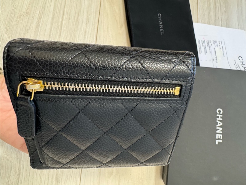 CHANEL 熱賣款三折短夾-4