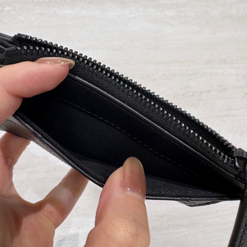 Chanel 黑牛皮卡片零錢包 離櫃閒置-7