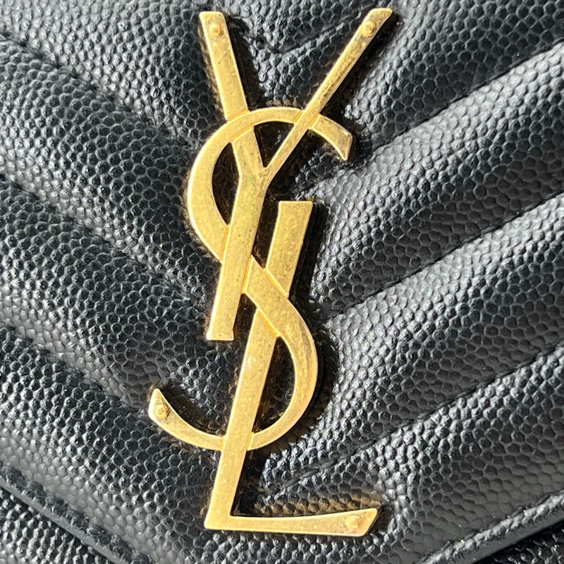 💗香緹國際精品💗 YSL 聖羅蘭 魚子醬長夾-1