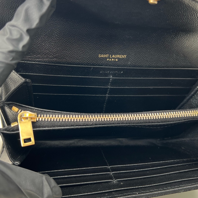 💗香緹國際精品💗 YSL 聖羅蘭 魚子醬長夾-7