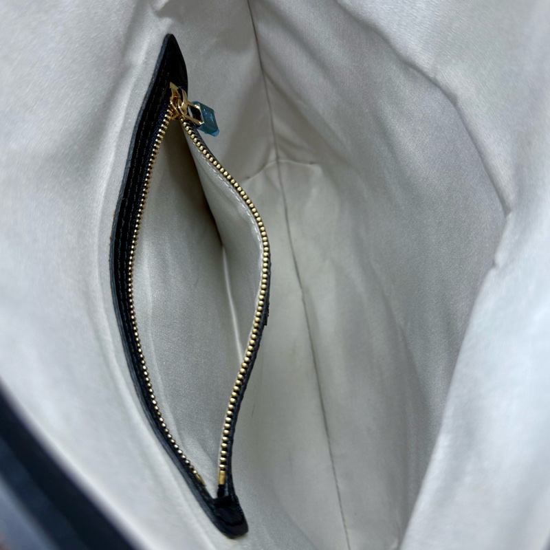 LV M92208 藍色單寧牛仔手提兩用琴譜包托特包-26