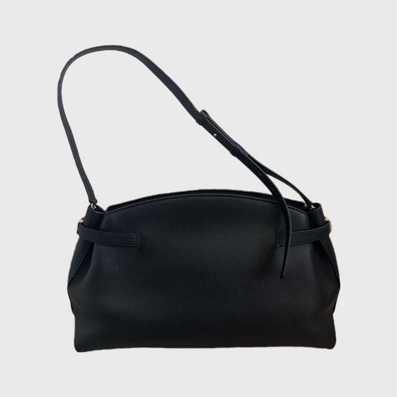 近全新 Ferragamo｜SS25 Large Hug Clutch Bag 大號 2 用肩背擁抱包-1