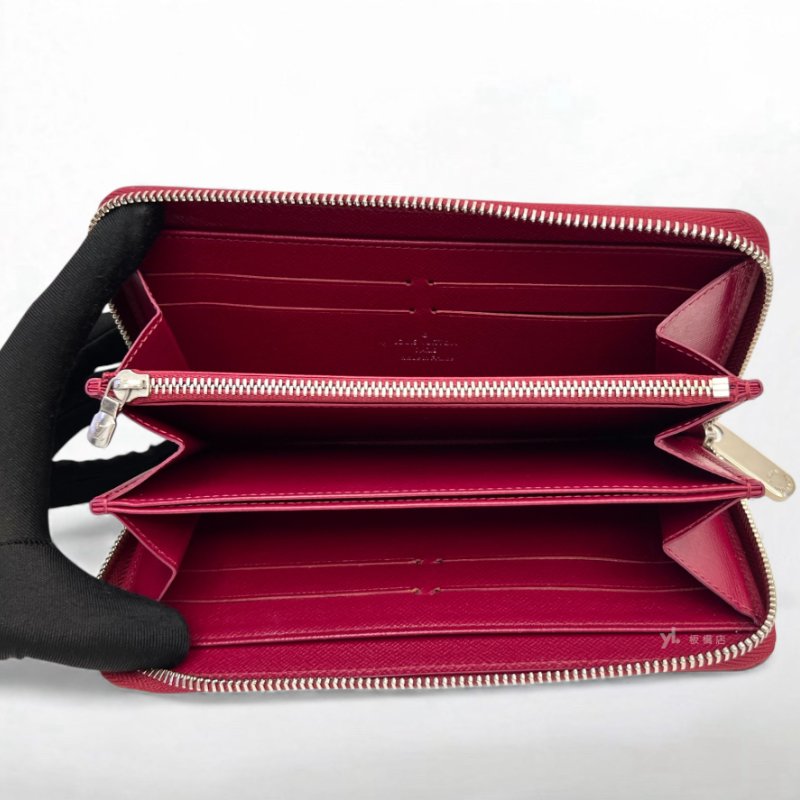 LV長夾 紫紅色EPIㄇ拉長夾M61858-5