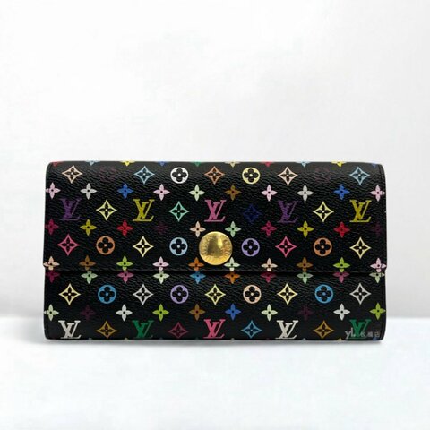 LV長夾 Sarah村上隆下蓋長夾M93533