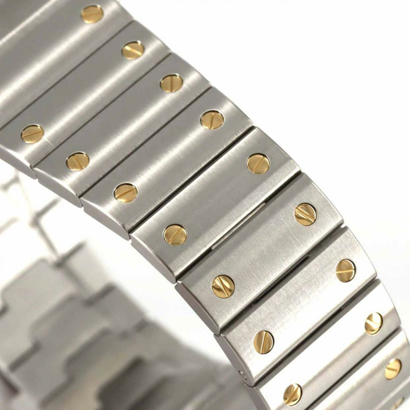 卡地亞 Santos de Chronograph XL 雙色腕錶 W2SA0008 SSxYG 自動機械錶-3