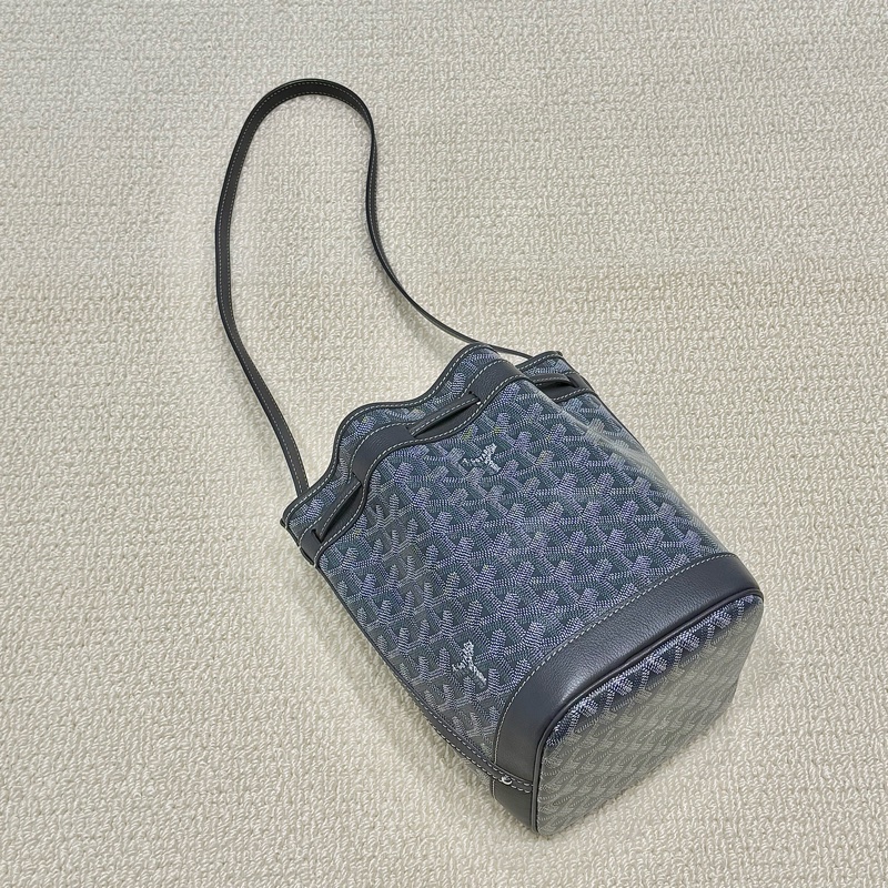 GOYARD - 灰色PETIT FLOT PM水桶包-1